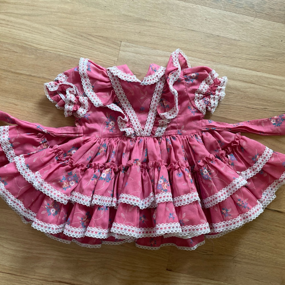 Vintage Pink Toddler Dress